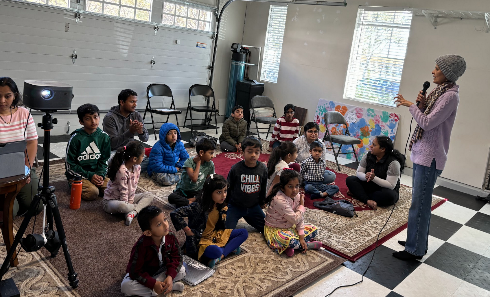 Today's Marathi Shala Session (Barakhadi): A Blend of Tradition and Interactive Learning