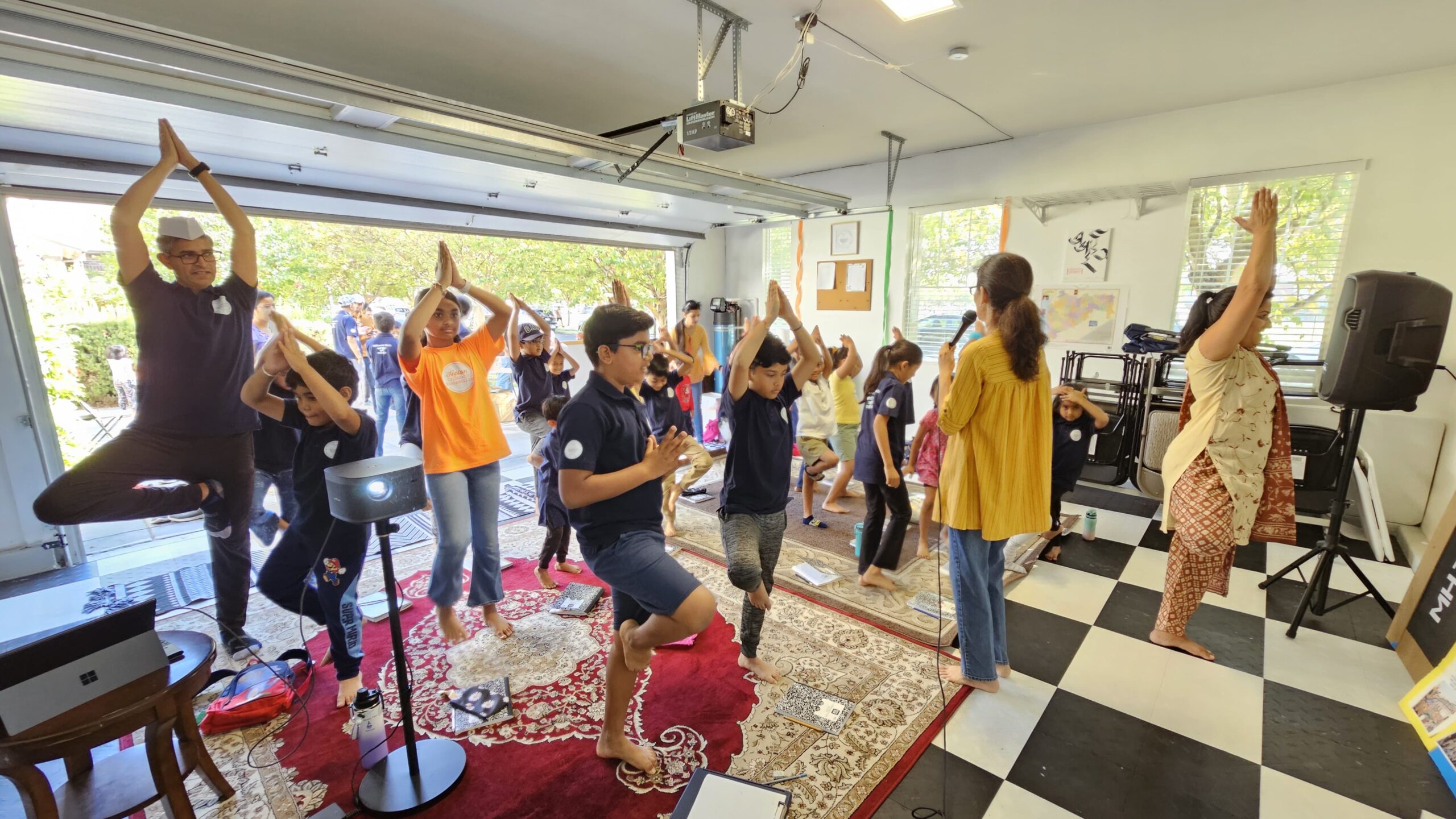 Celebrating Krishna Janmashtami and Preparing for Ganesha Workshop at MH Marathi Shala