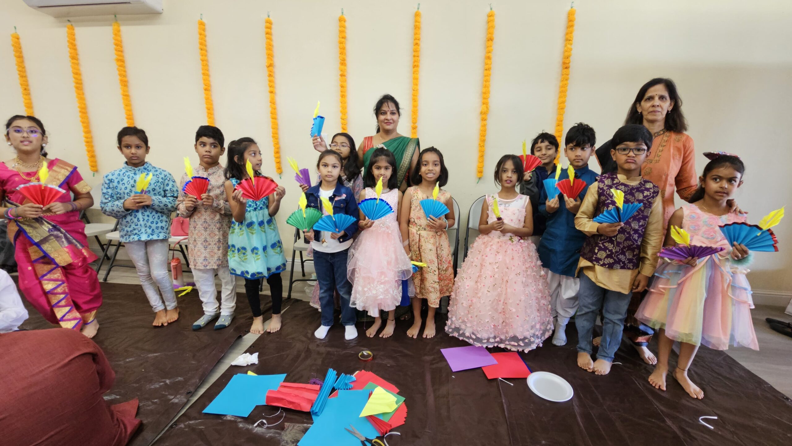 Marathi Shala Diwali Workshop 2024: A Celebration of Light, Craft, and Community